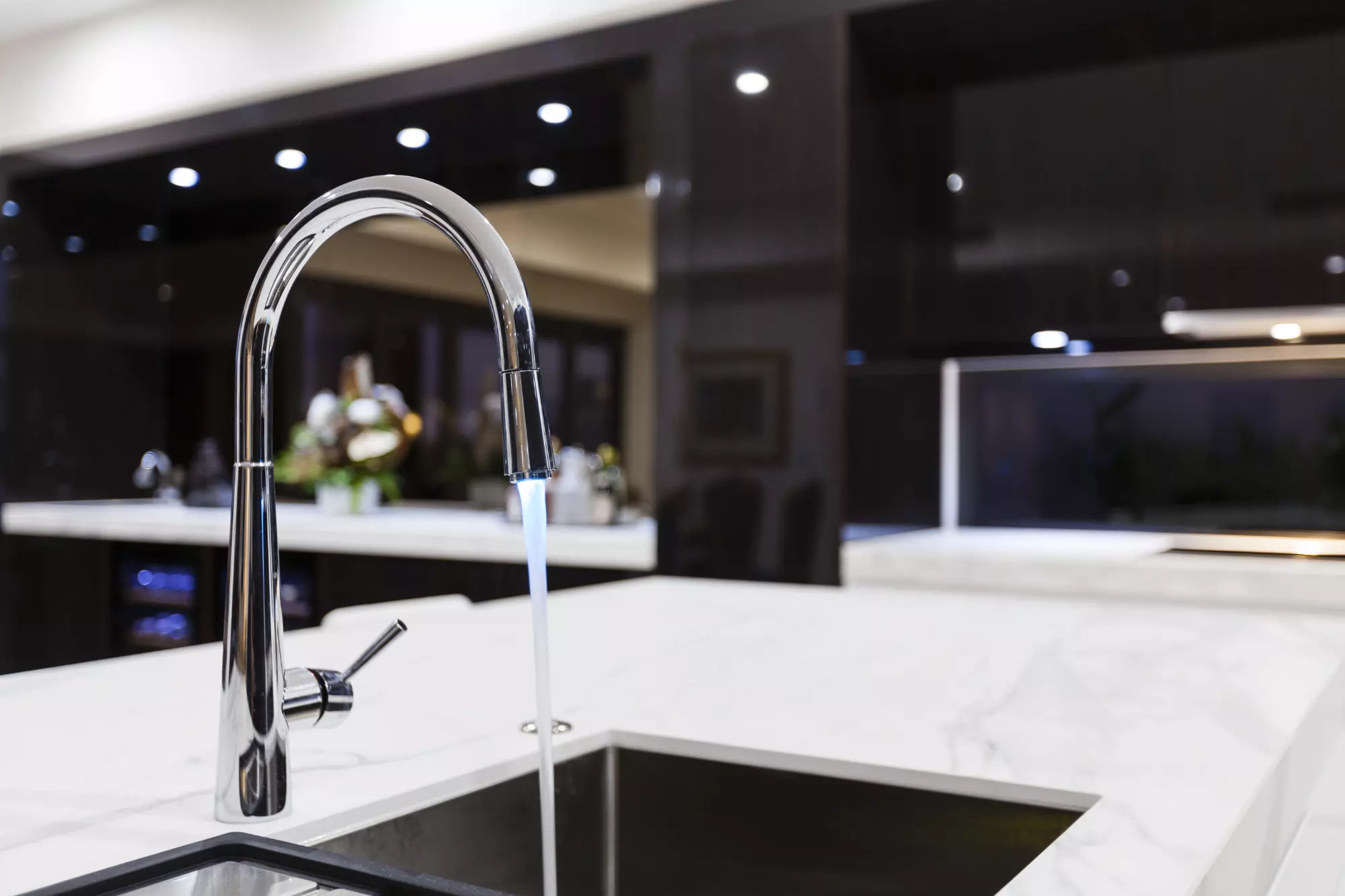 kitchen sink and plumbing